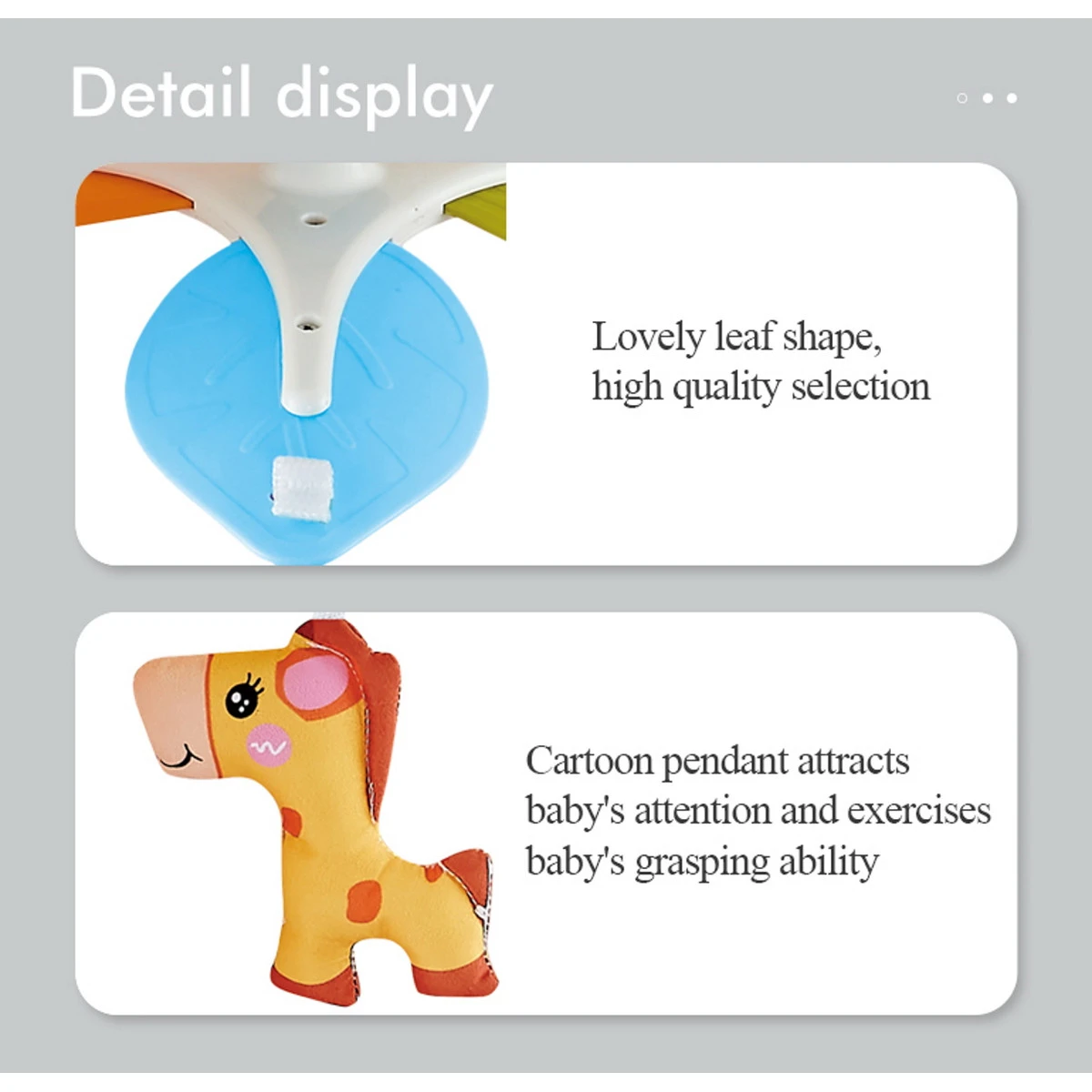 Eco Toys Blue Babymobiel Kinderwagen Speelgoed HC527701 4 Eco Toys Blue Babymobiel Kinderwagen Speelgoed HC527701 - Afbeelding 4