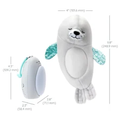 Infantino 3-in-1 Sounds & Lights Soothing Zeehond Nachtlampje BK-302032 -Dolu Verkoopwinkel infantino 3 in 1 sounds lights soothing zeehond nachtlampje bk 302032