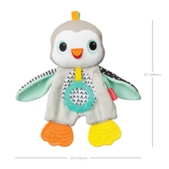 Infantino Cuddly Pinguin Bijtspeeltje BK-316329 -Dolu Verkoopwinkel infantino cuddly pinguin bijtspeeltje bk 316329 2