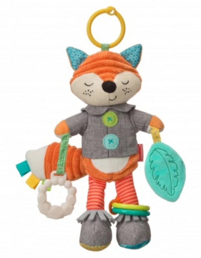 Infantino Go Gaga Playtime Pal Vos Buggyspeeltje BK-216311 1 Infantino Go Gaga Playtime Pal Vos Buggyspeeltje BK-216311