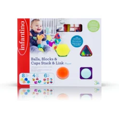 Infantino Balls Blocks & Cups Speelset BK-301057 -Dolu Verkoopwinkel infantino soft balls blocks cups speelset bk 301057 1