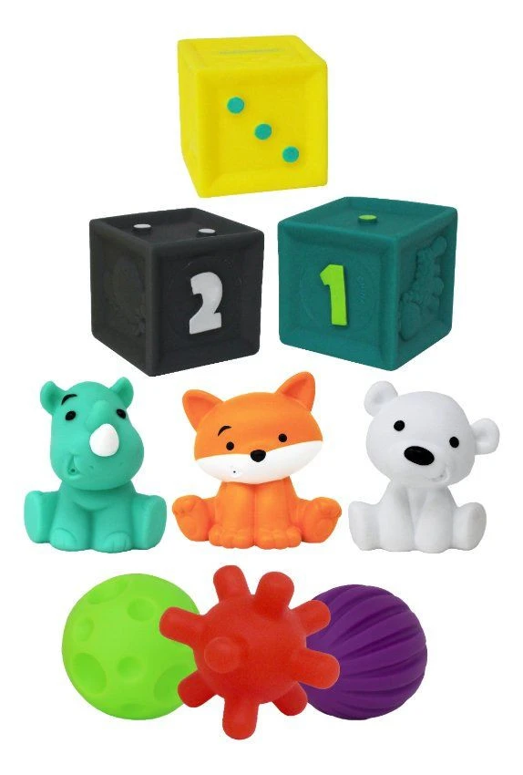 Infantino Tub O' Toys Badspeelgoed BK-216289 1 Infantino Tub O' Toys Badspeelgoed BK-216289