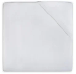 Jollein Badstof Wit 60 X 120 Cm Waterdicht Ledikant Hoeslaken 550-507-00100
