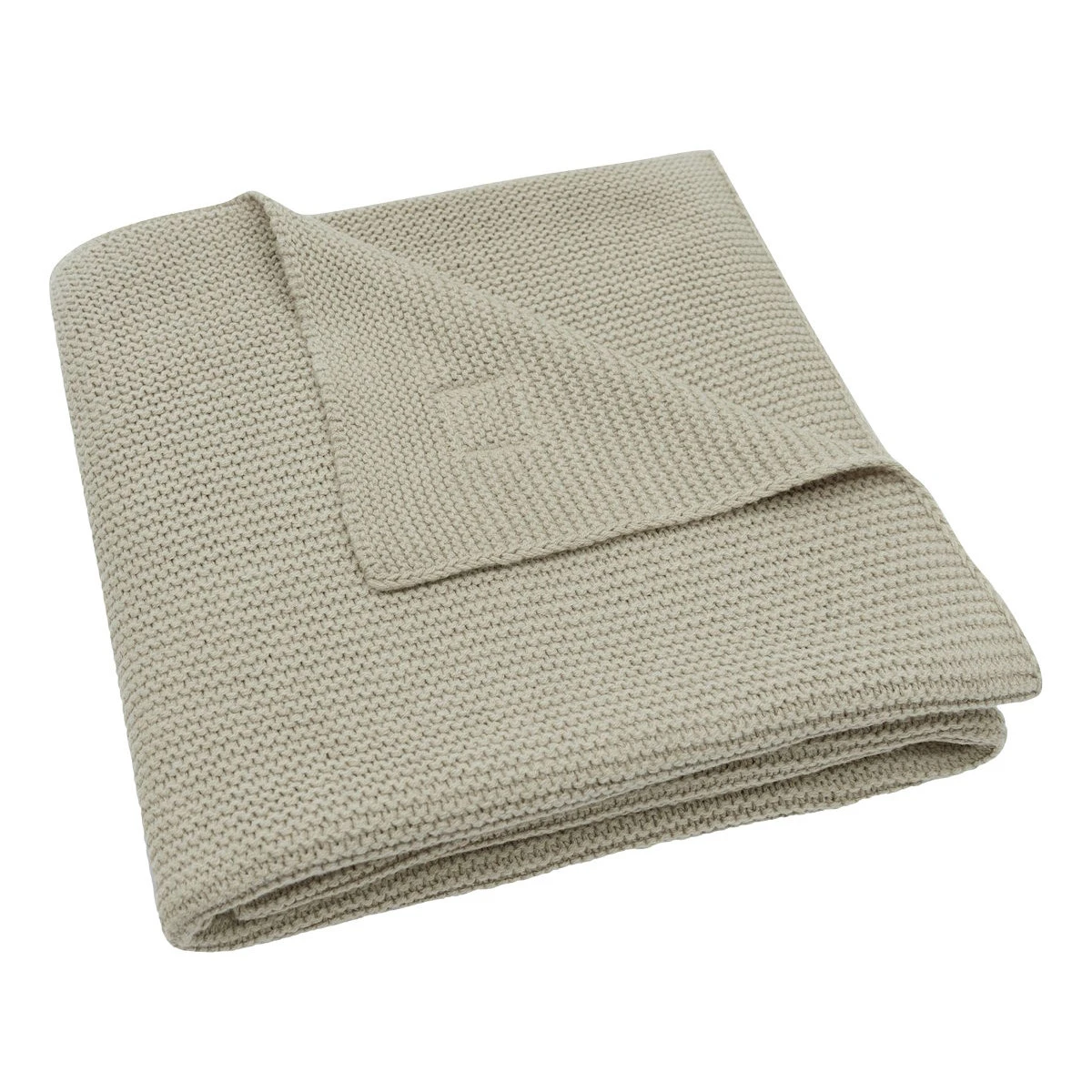 Jollein Basic Knit Olive Green 75 X 100 Cm Wiegdeken 516-511-67053