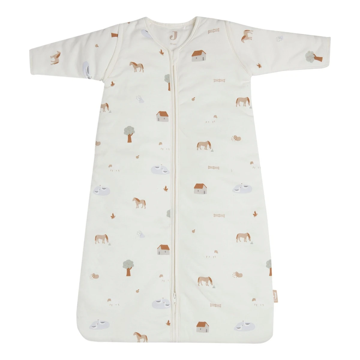 Jollein Farm 70 Cm Slaapzak Met Afritsbare Mouwen 016-548-66079 1 Jollein Farm 70 Cm Slaapzak Met Afritsbare Mouwen 016-548-66079