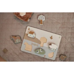 Jollein Farm Houten Puzzel 105-001-67021 -Dolu Verkoopwinkel jollein farm houten puzzel 105 001 67021 lifestyle