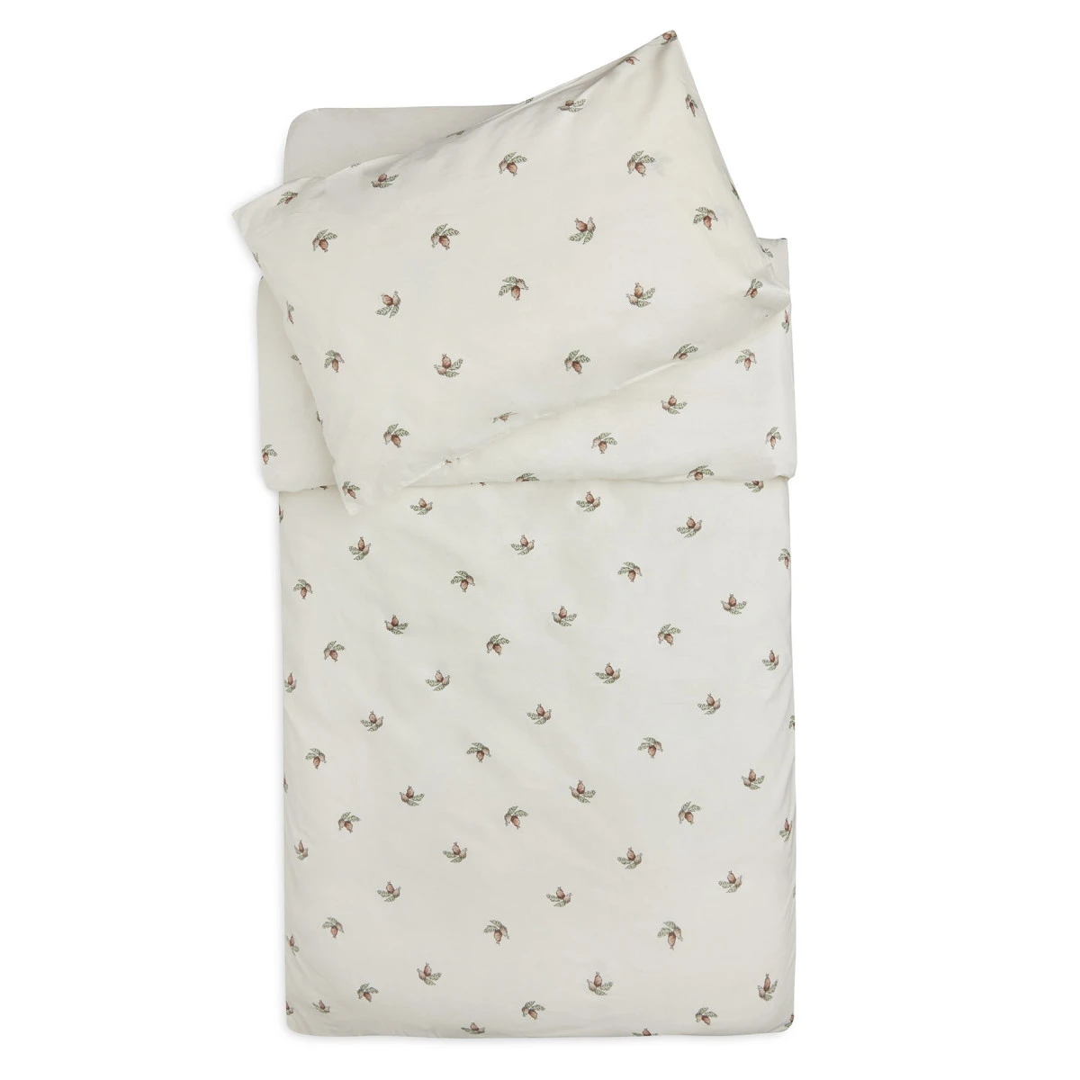 Jollein Rosehip Dekbedovertrek En Sloop 100 X 140 Cm 003-005-67024 1 Jollein Rosehip Dekbedovertrek En Sloop 100 X 140 Cm 003-005-67024