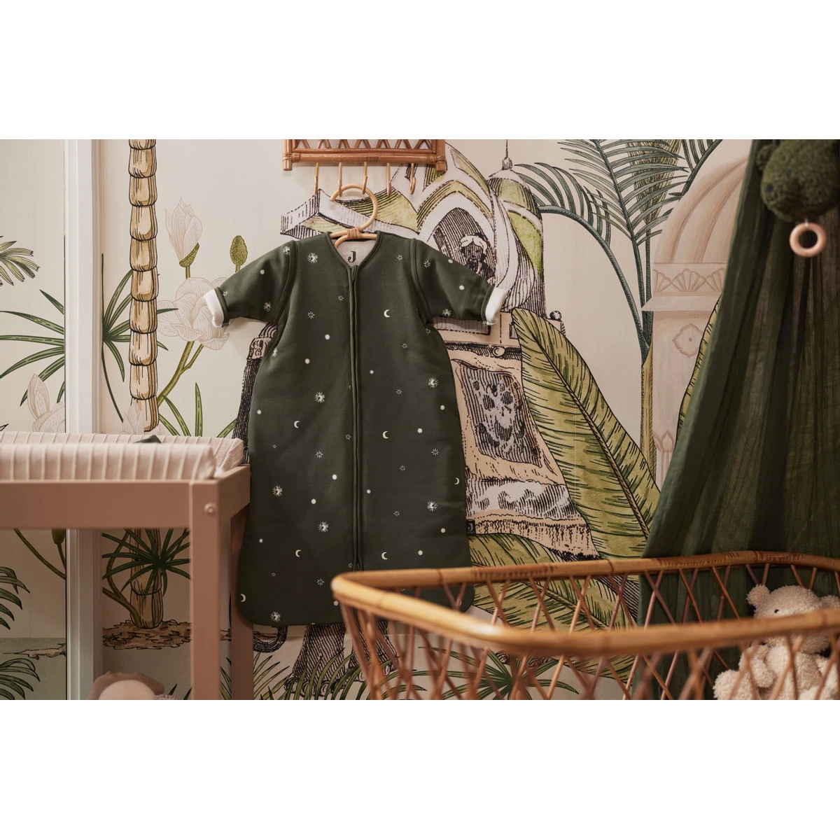 Jollein Stargaze Leaf Green 90 Cm Slaapzak Met Afritsbare Mouwen 016-541-66091 8 Jollein Stargaze Leaf Green 90 Cm Slaapzak Met Afritsbare Mouwen 016-541-66091 - Afbeelding 8