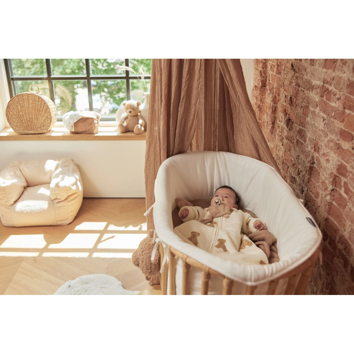 Jollein Teddy Bear 90 Cm Slaapzak Met Afritsbare Mouwen 016-541-66095 - Afbeelding 7