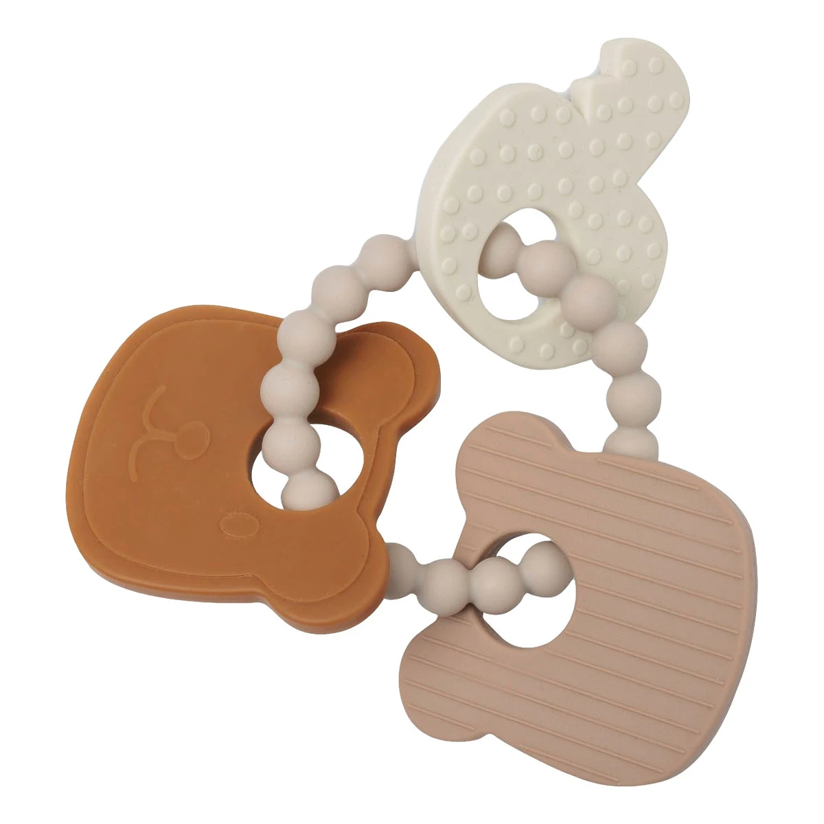 Jollein Teddy Bear Siliconen Bijtspeeltje 101-007-66095 1 Jollein Teddy Bear Siliconen Bijtspeeltje 101-007-66095