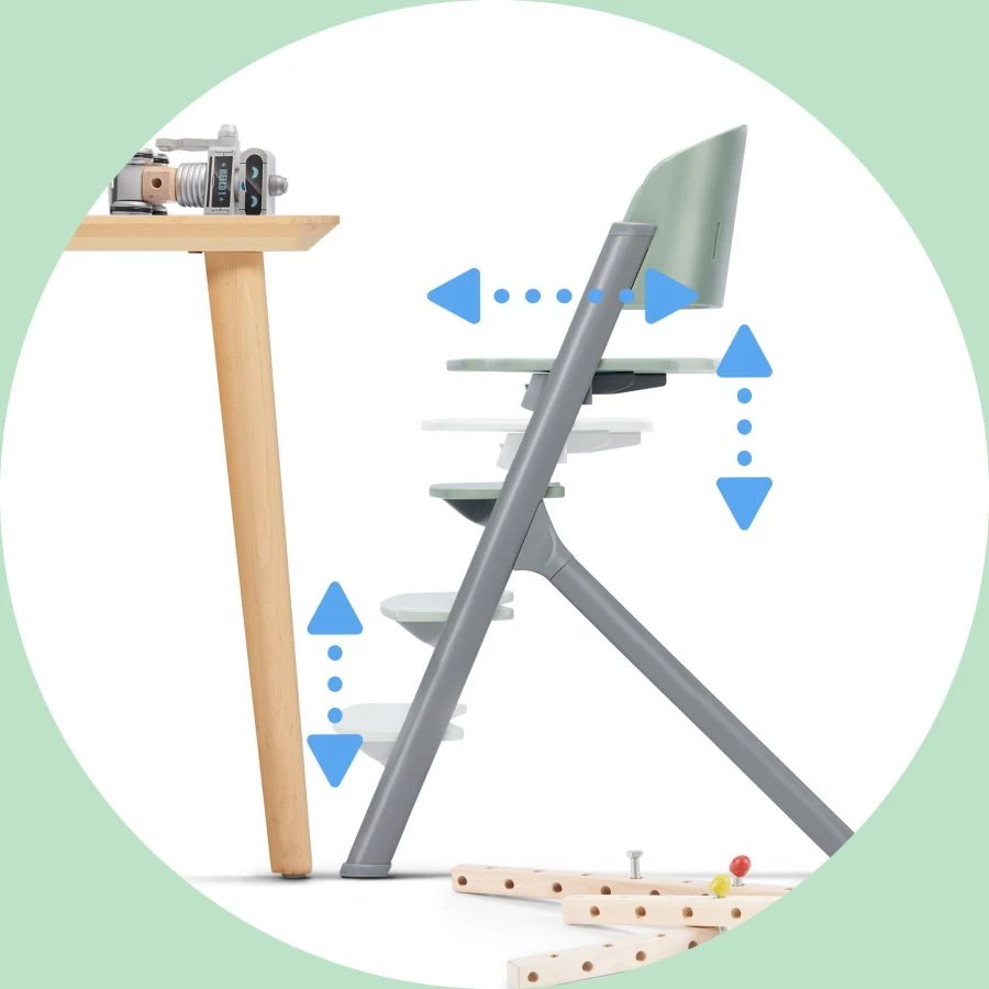 Kinderkraft Livy Aster Pink 4-in-1 Meegroeistoel KHLIVY00PNK0000 6 Kinderkraft Livy Aster Pink 4-in-1 Meegroeistoel KHLIVY00PNK0000 - Afbeelding 6