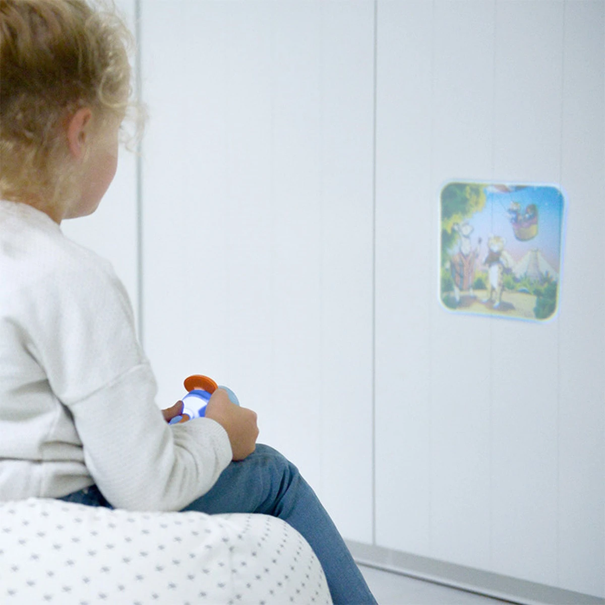 Kidywolf Kidyslide Blauw Verhalen Projector 2 Kidywolf Kidyslide Blauw Verhalen Projector - Afbeelding 2