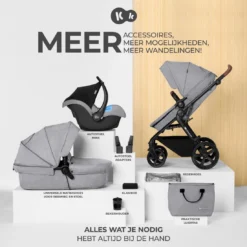Kinderkraft A-Tour Light Grey 3-in-1 Kinderwagen Incl. Autostoel KSATOU00LGR3000 28 Kinderkraft A-Tour Light Grey 3-in-1 Kinderwagen Incl. Autostoel KSATOU00LGR3000 -Dolu Verkoopwinkel kinderkraft a tour light grey 3 in 1 kinderwagen incl. autostoel ksatou00lgr3000 14