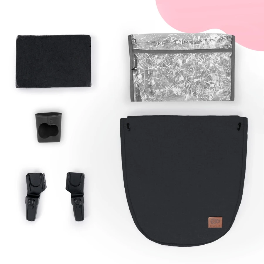 Kinderkraft B-Tour Deep Black 3-in-1 Combi Kinderwagen Incl. Autostoel KSBTOU00BLK3000 19 Kinderkraft B-Tour Deep Black 3-in-1 Combi Kinderwagen Incl. Autostoel KSBTOU00BLK3000 - Afbeelding 19