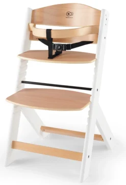 Kinderkraft Enock Wit/Naturel Houten Meegroei Kinderstoel KKKENOCWHT0000 -Dolu Verkoopwinkel kinderkraft enock wit houten kinderstoel kkkenocwht0000 2