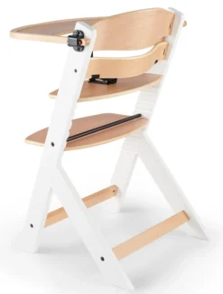 Kinderkraft Enock Wit/Naturel Houten Meegroei Kinderstoel KKKENOCWHT0000 -Dolu Verkoopwinkel kinderkraft enock wit houten kinderstoel kkkenocwht0000 5