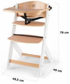 Kinderkraft Enock Wit Meegroei Kinderstoel KKKENOCWHTF000 -Dolu Verkoopwinkel kinderkraft enock wit meegroei kinderstoel kkkenocnat0000 7