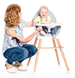 Kinderkraft Fini Grey 2-in-1 Kinderstoel KKKFINIGRY0000 -Dolu Verkoopwinkel kinderkraft fini black kinderstoel kkkfiniblk0000 8 1