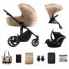 Kinderkraft Prime 2 Sandrose Beige 3-in-1 Kinderwagen Incl. Autostoel KSPRIM02BEG3000