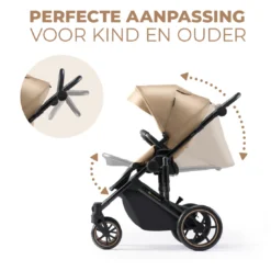 Kinderkraft Prime 2 Sandrose Beige 3-in-1 Kinderwagen Incl. Autostoel KSPRIM02BEG3000 -Dolu Verkoopwinkel kinderkraft prime 2 beige 3 in 1 kinderwagen ksprim02beg3000 7