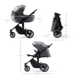 Kinderkraft Prime 2 Shadow Grey 3-in-1 Kinderwagen Incl. Autostoel KSPRIM02GRY3000 -Dolu Verkoopwinkel kinderkraft prime 2 shadow grey 3 in 1 kinderwagen incl. autostoel ksprim02gry3000 9