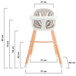 Kinderkraft Sienna Grey 2-in-1 Kinderstoel KKKSIENGRY0000 23 Kinderkraft Sienna Grey 2-in-1 Kinderstoel KKKSIENGRY0000 -Dolu Verkoopwinkel kinderkraft sienna grey kinderstoel kkksiengry0000 12