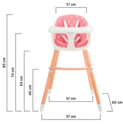 Kinderkraft Sienna Pink 2-in-1 Kinderstoel KKKSIENPNK0000 23 Kinderkraft Sienna Pink 2-in-1 Kinderstoel KKKSIENPNK0000 -Dolu Verkoopwinkel kinderkraft sienna pink kinderstoel kkksienpnk0000 10