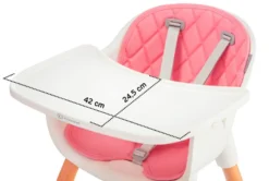 Kinderkraft Sienna Pink 2-in-1 Kinderstoel KKKSIENPNK0000 22 Kinderkraft Sienna Pink 2-in-1 Kinderstoel KKKSIENPNK0000 -Dolu Verkoopwinkel kinderkraft sienna pink kinderstoel kkksienpnk0000 11