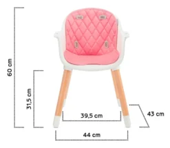 Kinderkraft Sienna Pink 2-in-1 Kinderstoel KKKSIENPNK0000 24 Kinderkraft Sienna Pink 2-in-1 Kinderstoel KKKSIENPNK0000 -Dolu Verkoopwinkel kinderkraft sienna pink kinderstoel kkksienpnk0000 9