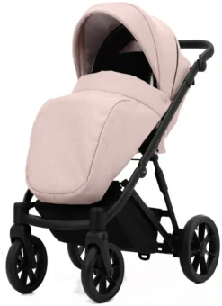 Kunert Ivento Black Smoky Pink 2-in-1 Kinderwagen IVE-11-BLACK -Dolu Verkoopwinkel kunert ivento black smoky pink 2 in 1 kinderwagen ive 11 black 10 1