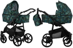 Kunert Mata Black Mocca 2-in-1 Combi Kinderwagen MATA-02-BLACK -Dolu Verkoopwinkel kunert mata 2 in 1 combi kinderwagen mata 10
