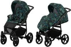 Kunert Mata Black Mocca 2-in-1 Combi Kinderwagen MATA-02-BLACK -Dolu Verkoopwinkel kunert mata 2 in 1 combi kinderwagen mata 10 1