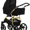 Kunert Mata Gold Black 2-in-1 Combi Kinderwagen MATA-10-GOLD