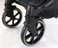 Kunert Talisman Black Flowers 2-in-1 Kinderwagen TA-01-BLACK -Dolu Verkoopwinkel kunert talisman black green 2 in 1 kinderwagen ta 04 black 12
