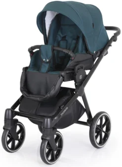 Kunert Talisman Black Green 2-in-1 Kinderwagen TA-04-BLACK -Dolu Verkoopwinkel kunert talisman black green 2 in 1 kinderwagen ta 04 black 5 2