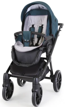 Kunert Talisman Black Pepper 2-in-1 Kinderwagen TA-06-BLACK -Dolu Verkoopwinkel kunert talisman black green 2 in 1 kinderwagen ta 04 black 9 1