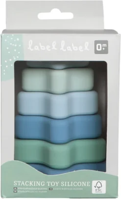 Label Label Blauw Silicone Stapeltoren LLST-15362 -Dolu Verkoopwinkel label label blauw silicone stapeltoren llst 15362 3