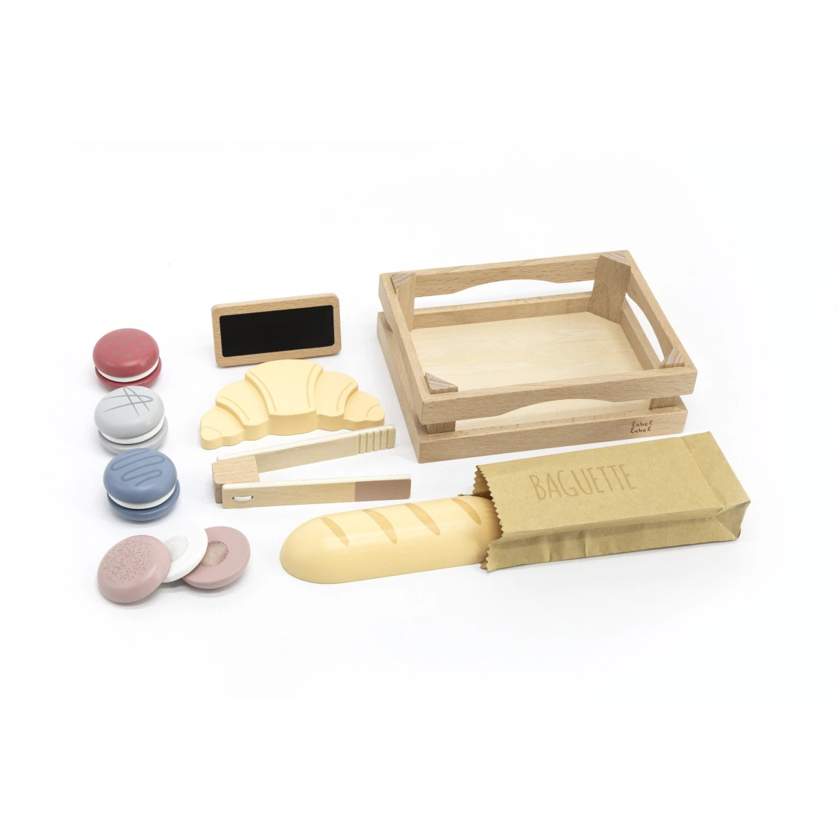 Label Label Houten Baguette Set LLWT-34703 2 Label Label Houten Baguette Set LLWT-34703 - Afbeelding 2