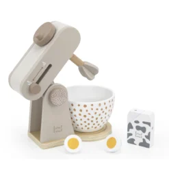 Label Label Nougat Houten Keukenmixer LLWT-37087 -Dolu Verkoopwinkel label label nougat houten keukenmixer llwt 37087 4