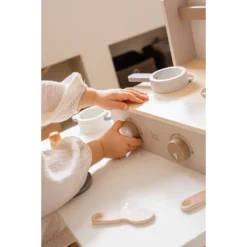 Label Label Nougat Houten Kookstel LLWT-37124 -Dolu Verkoopwinkel label label nougat houten kookstel llwt 37124 67