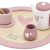 Label Label Roze Houten Theeservies Set LLWT-24838