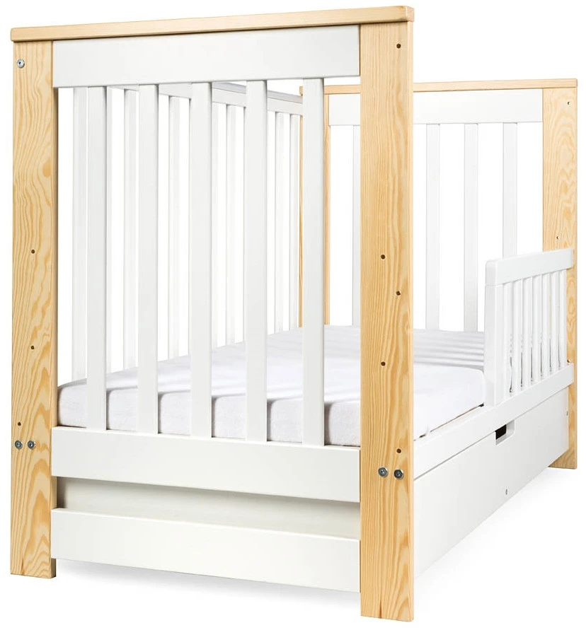 Ledikant Lieke Naturel 60x120 Cm 4 Ledikant Lieke Naturel 60x120 Cm - Afbeelding 4