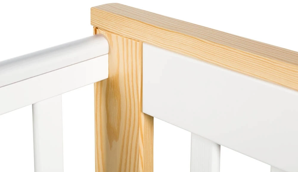 Ledikant Lieke Naturel 60x120 Cm 7 Ledikant Lieke Naturel 60x120 Cm - Afbeelding 7