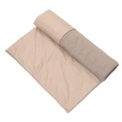 MamaLoes Amy Ajour Nougat 100x150cm Ledikantdeken 84484 -Dolu Verkoopwinkel ledikant nougat