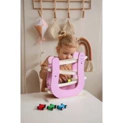 Label Label Barbapapa Houten Autobaan LLBB-37032 -Dolu Verkoopwinkel llbb 37032 barbapapa wooden car slider 05