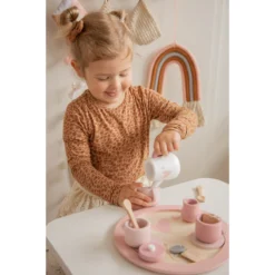 Label Label Roze Houten Theeservies Set LLWT-24838 9 Label Label Roze Houten Theeservies Set LLWT-24838 -Dolu Verkoopwinkel llwt 24838 5420067924838 tea set pink 02