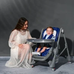 Lorelli Appetito Dark Blue Kinderstoel 101004-2091 -Dolu Verkoopwinkel lorelli appetito kinderstoel sfeer2 2