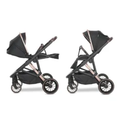 Lorelli Aria Black 3-in-1 Kinderwagen Incl. Autostoel 1002177-2352 -Dolu Verkoopwinkel lorelli aria 3 in 1 combi details sfeer 7 2