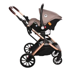 Lorelli Glory Beige 3-in-1 Combi Kinderwagen Incl. Autostoel 1002176-2303 -Dolu Verkoopwinkel lorelli glory beige 3 in 1 combi kinderwagen incl. autostoel 1002176 2303 4