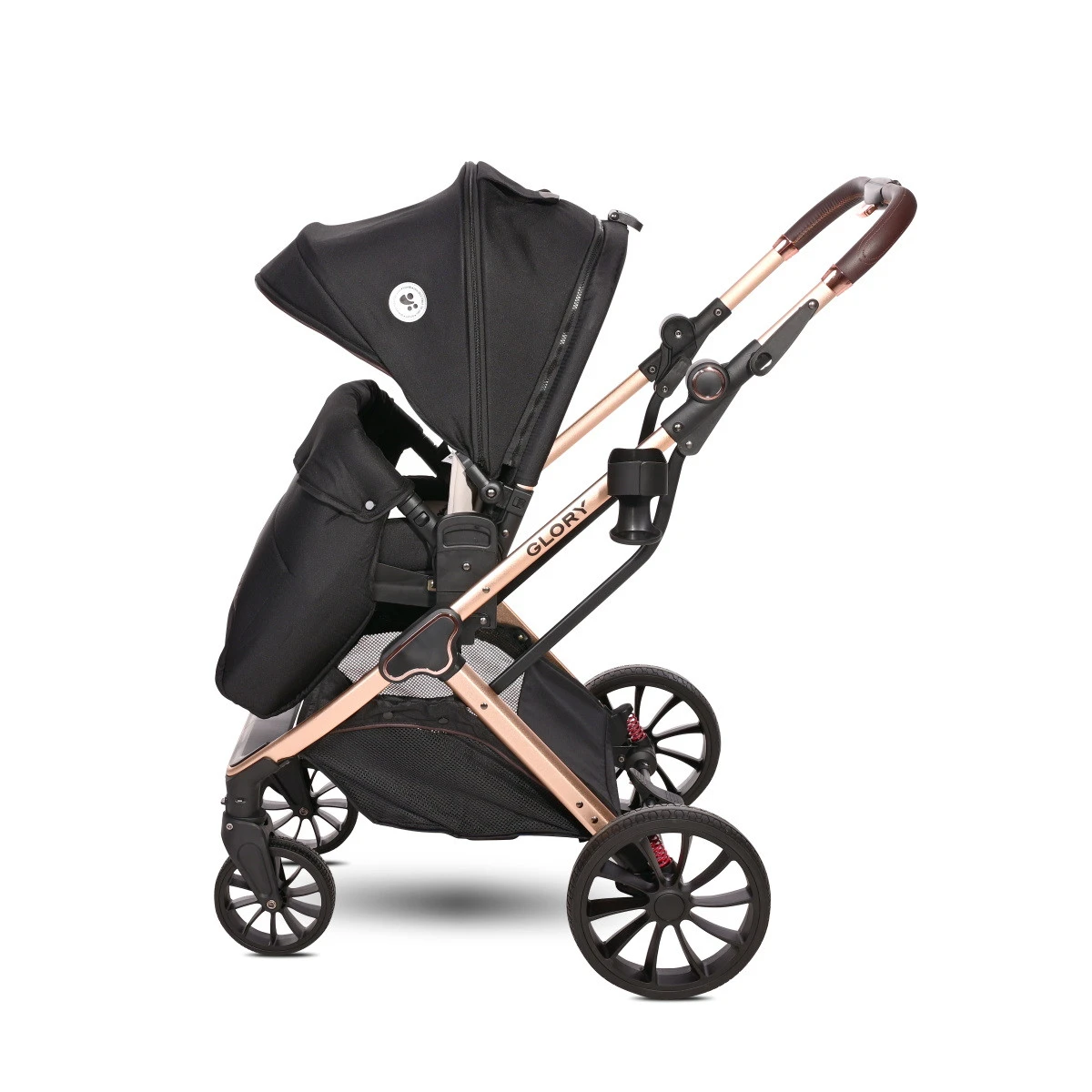 Lorelli Glory Black Diamonds 3-in-1 Combi Kinderwagen Incl. Autostoel 1002176-2304 - Afbeelding 8